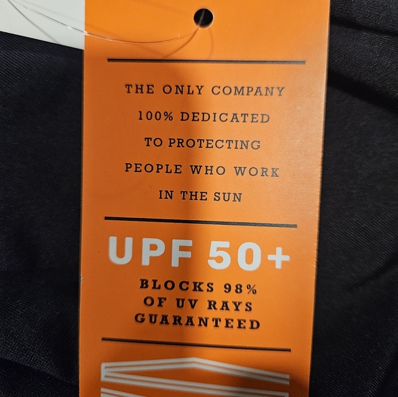 SUNTECT SPF 50+ Women's Resort Polo 4XL NWT Black - Picture 5 of 8